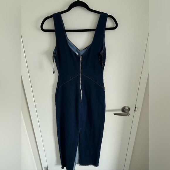 Forever 21 Maxi Dark Denim Dress - Picture 2 of 3